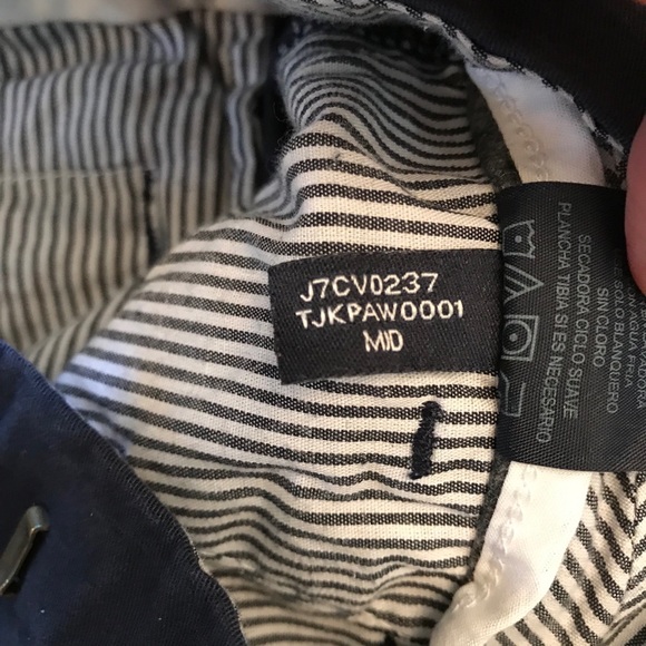 Tommy Hilfiger Navy Chino Shorts - Picture 10 of 13